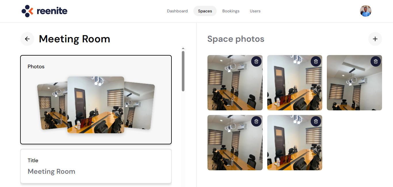 Reenite – Workspace Booking Platform
